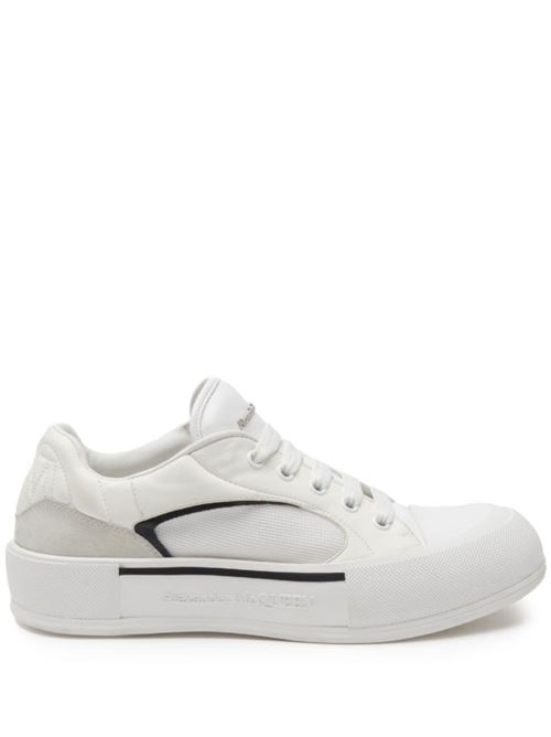 Men's leather sneakers. ALEXANDER MCQUEEN | 777241W4SS39061